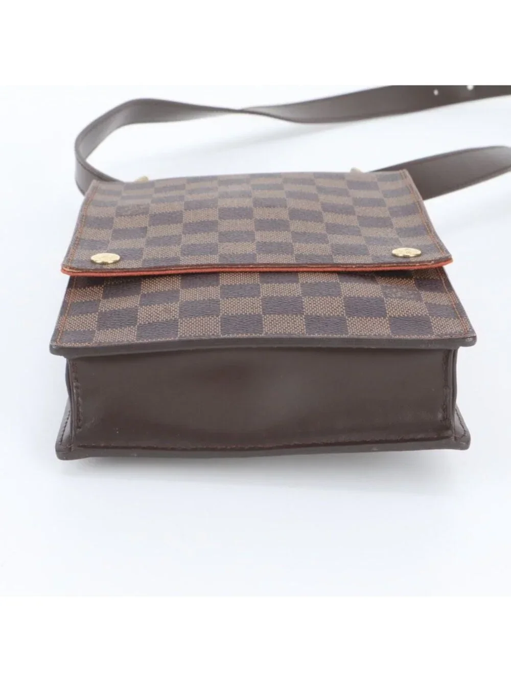 Louis Vuitton Damier Portobello Leather Shoulder Bag Crossbody Messenger